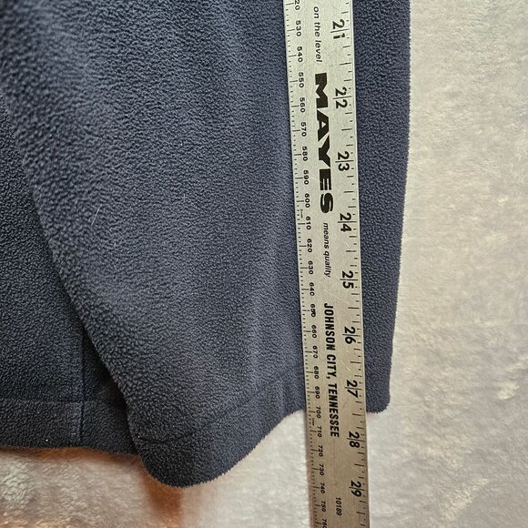 Lands End Mens 2XL-T Fleece Pullover Jacket Black Pullover Jacket Outdoor Hiking - Picture 7 of 12